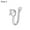Silver 2, variant on 6PCS Nose Cuffs Charming Trendy Non Piercing Easy to Wear Women Nose Rings Hoop for Party,Silver 8