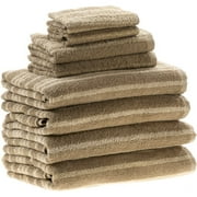 Mainstays Classic Stripe 8-Piece Towel Set