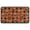 Checkered Pumpkin Halloween-1, variant on Celestial Wolf Halloween Pattern Door Rugs,Washable Non Slip Door Mats Indoor,Decorative Door Mats,Entry Mat Indoor for Entrance,Bedroom,Kitchen,Bathroom,30"x17"