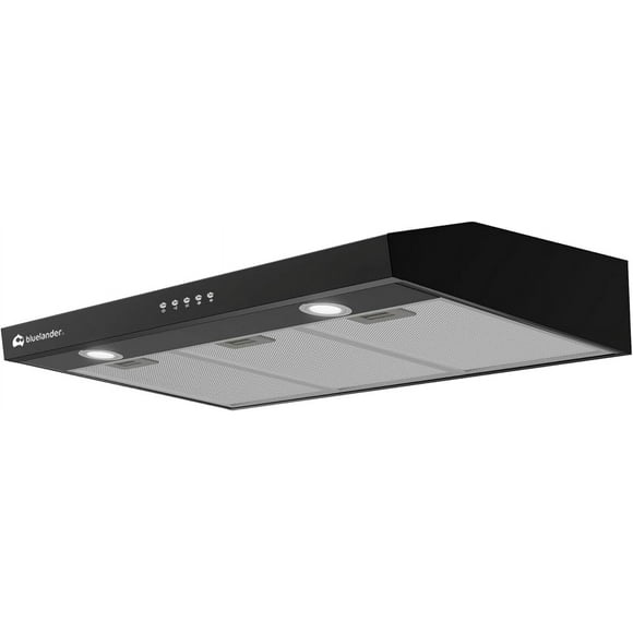 Campana Extractora Bluelander de Acero Inoxidable 110 V, Salida de Aire y Filtro de Carbón Activado, Campana para Cocina 90 cm