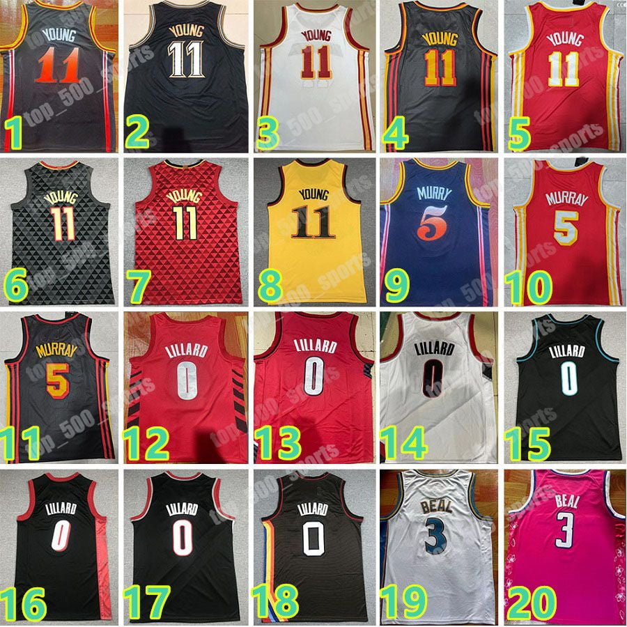 Basketball Ja Morant Jersey Stephen Curry LaMelo Ball Jimmy Butler
