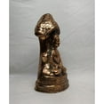 thumbnail image 2 of Buddha Statue for Garden Budhha Idol Under a Bodhi Tree Bronze Buddha Sculpture Good Luck Buddha Sitting Buddha Figurine Home Decor Indian Handicraft Statues - AtoZ India Cart, 2 of 5