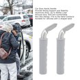 thumbnail image 3 of Car Door Support Handle with Lightweight, Comfortable Design, Aluminum Alloy, Silicone Auto Internal Auxiliary Grab Aids, Set of 2, for Seniors, Handicapped, Vehicle Sit to Stand, 3 of 7