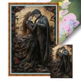 thumbnail image 1 of Kit Punto Cruz Pareja Impreso Hilo Algodón Ecológico Bordado 11CT 50x75cm, 1 of 9