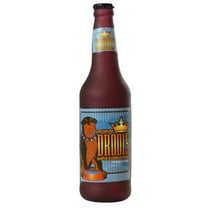 Silly Squeaker Beer Bottle Drools Squeaky Vinyl Parody Dog Toy