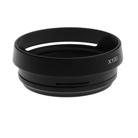 Aluminum Lens Lens And 49mm Filter Adapter For Fuji X100 X100S DSLR Camera