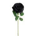 thumbnail image 1 of Rosas Negras Simulación ANGGREK Flores De Rosas Doradas 50 cm Para Decoraciones Del Hogar, 1 of 8