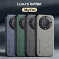 thumbnail image 2 of Magnetic Sheepskin Leather Phone Cases Honor Magic 5 lite 4 Pro 70 60 50 Pro 20 30 X40 20i 10i Cover For Honor Magic 5 lite Case, 2 of 5