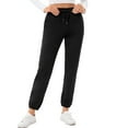 thumbnail image 2 of SAYFUT Women's Casual Elastic Waist Jogger Sweatpants Drawstring Lounge Athletic Workout Thermal Sweat Pants Fleece Velvet Lining Jogger Sweat Pants with Pockets, 2 of 8