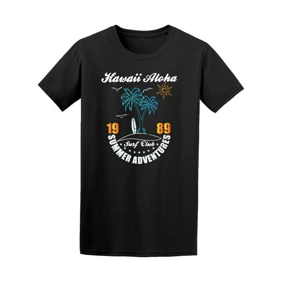 Hawaii Aloha 89 Summer Adventure T-Shirt Men -Image by Shutterstock, Male 3X-Large