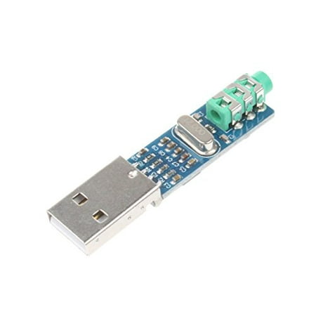 NOYITO USB DAC Decoder Board PCM2704 Mini USB Sound Card DAC Decoder Board - 5V USB (Best Midi Sound Card)