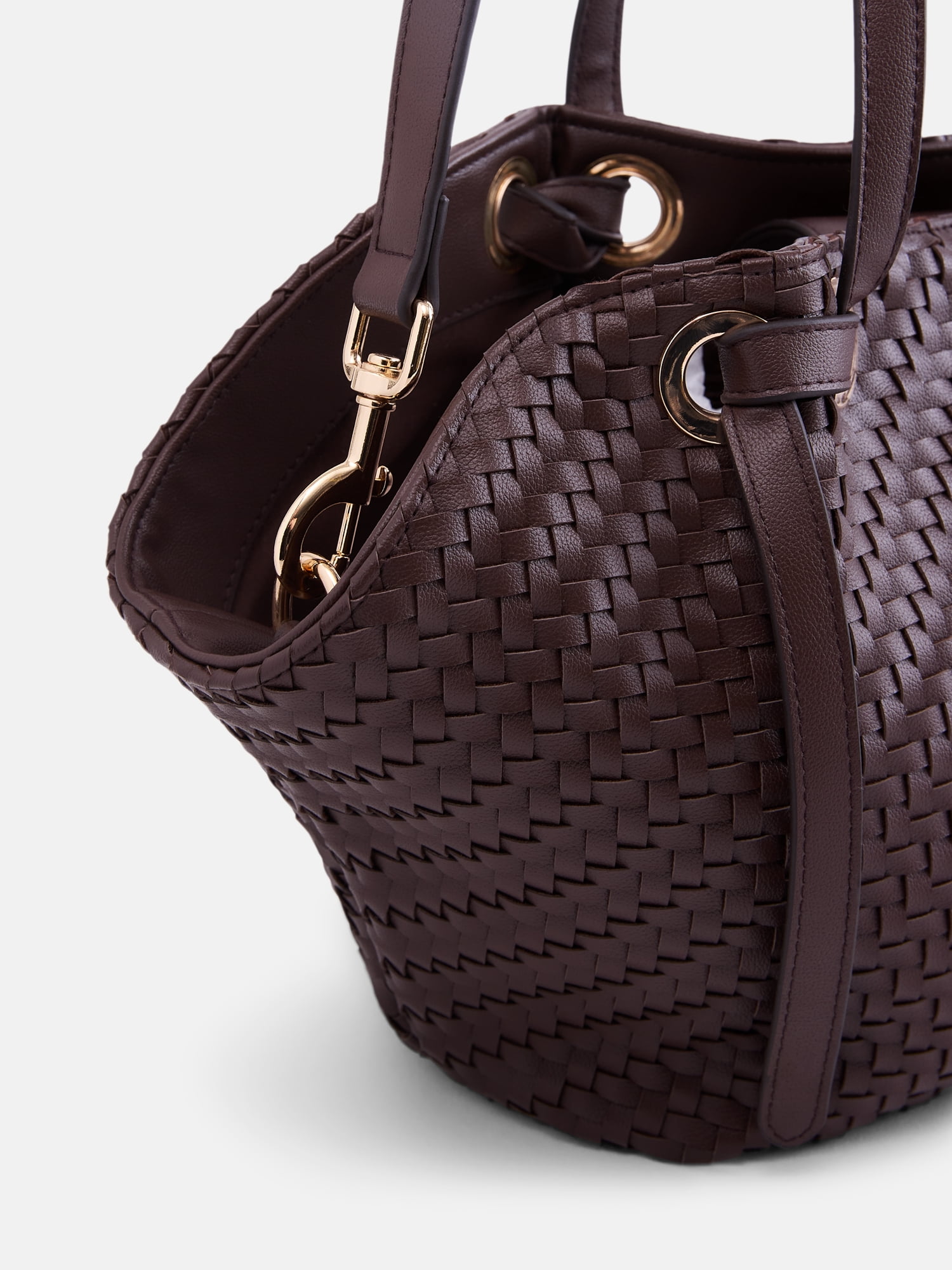 Scenario Women's Mini Clam Tote, Brown