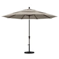 thumbnail image 2 of Sunset Series Patio Market Umbrella in Olefin with Aluminum Pole Aluminum Ribs Auto Tilt Crank Lift, 2 of 2