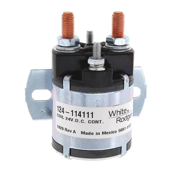 White-Rodgers DC Power Solenoid,24V,Amps 100 124 114111S1