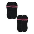 thumbnail image 5 of On the Go Women's Low Cut Socks (6 Pair Pack, Black, Pink Toe Stripes Combo), 5 of 5