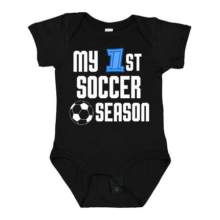 

Inktastic My 1st Soccer Season Gift Baby Boy Bodysuit