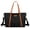 Black, variant on Casual Crossbody Bag for Women Waterproof Shoulder Bag Large Capacity Handbag Top Handle Tote Bag Casual Purse
