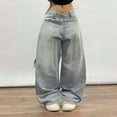 thumbnail image 3 of EMMIOL Women's Baggy Barrel Jeans Y2K Vintage Wide Leg Jeans Mid Waist 90s Hip Hop Boyfriend Fit Denim Pants, 3 of 6