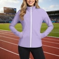 thumbnail image 7 of Womens Sun Shirts Full Zip UPF 50+ Sun Protection Long Sleeve Hiking Tops Casual Slim Fits Lightweight Jacket with Pockets, 7 of 7