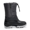 thumbnail image 2 of Blikcon Boys Girls&nbsp;Insulated Waterproof Mid Calf Winter Snow Boots(Color : Gray, Size : 1 Little Kid), 2 of 8