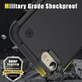 thumbnail image 2 of for iPhone SE 2022 Case/iPhone SE 2020 Case/8/7 Case, Heavy Duty Shockproof Protective Case,Military Grade Protection,Scratch Resistant,Slim Thin Case,with Stand,with Lanyard,Black 6-IP8g-01, 2 of 14