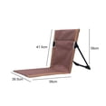 thumbnail image 3 of Cojín Asiento Plegable Kuymtek Ligero para Silla Trasera Portátil para Césped Patio Rojo, 3 of 8