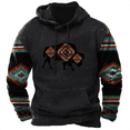 thumbnail image 3 of 2024 Nueva sudadera con capucha para hombre, sudaderas con capucha de gran tamaño con estampado de vaca vintage, jerséis casuales de manga larga, ropa de calle para hombre, 3 of 5