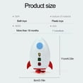 thumbnail image 4 of Uinagy Rocket Rotating Baby Water Bath Toy, 4 of 9