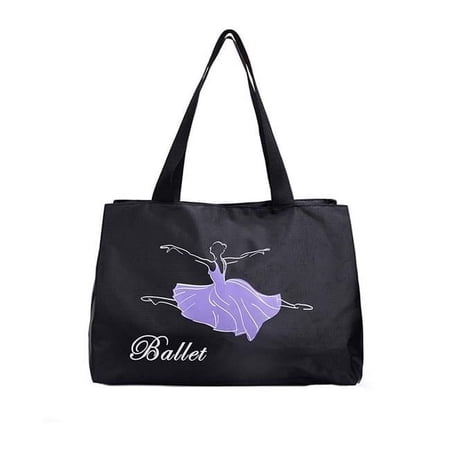 Panda Superstore Girls Dance Duffel Sports Equipment Bag for Women Black - Large