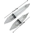 thumbnail image 3 of 2 Pcs 12cm/17cm LED Fishing Flash Light Bait Deep Drop Attractive Bait Lure Lamp, 3 of 9