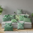 thumbnail image 6 of Vargottam Luxury, Printed Mint Green5 CushionCoversDecorative PillowCoversLumbarThrow Pillowcase -20x12Inches, 6 of 6