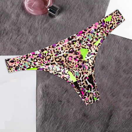 

Aayomet Sexy Panties Thong Bow Sexy Drilling Ladies Color Lace Solid Panties Women s Panties Green L