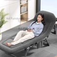 thumbnail image 2 of CAMAS PLEGABLES elásticas y cómodas para dormitorio individual, muebles portátiles de lujo con memoria, para viaje, 2 of 4