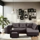 thumbnail image 1 of Sala esquinera Modular  Barcelona, Atlas del Descanso 5 piezas incluye baul, gris, 1 of 7