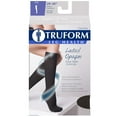 thumbnail image 3 of Truform Women's Stockings, Knee High, Open Toe: 20-30 mmHg, Beige, Medium, 3 of 4