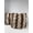 Ombre Tan, variant on Sofia Home Braided Set of Two Faux Fur 18" x 18" Ombre Tan Decorative Pillows by Sofia Vergara