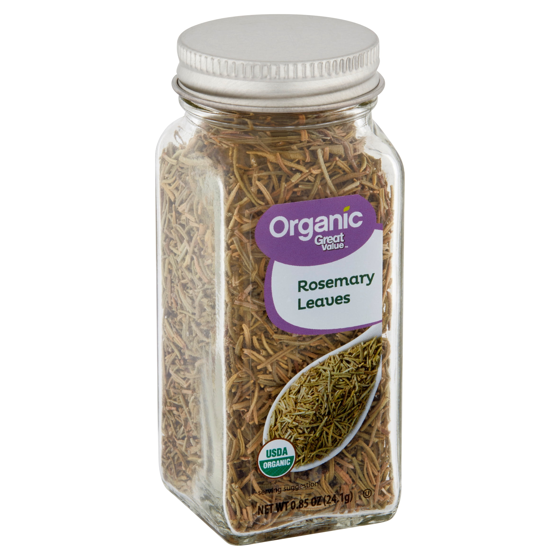 Great Value Organic Rosemary Leaves, 0.85 oz