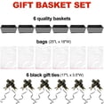 thumbnail image 3 of Cesta de regalo Yesland Bigger Baskets Kraft de 10 x 8 pulgadas con asas x6, 3 of 8