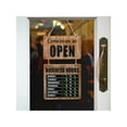 thumbnail image 4 of Excello Global Products Business Hours Outdoor Sign 9.75" x 22.5" Multicolor (EGP-HD-0310), 4 of 4