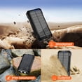 thumbnail image 4 of Cargador solar Power Bank WONGKUO 49800 mAh con USB-C y linterna, 4 of 6