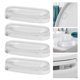 thumbnail image 1 of unbranded 40Ud Almohadillas Amortiguadoras Transparentes Para Asiento De Inodoro Con Moderno, 1 of 8