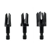 Make it Snappy Tools 3 Piece Tapered Plug Cutter Set