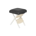 thumbnail image 1 of Taburete Plegable Suwon Negro: Portabilidad, Confort Acolchado y Diseño Moderno, 1 of 7