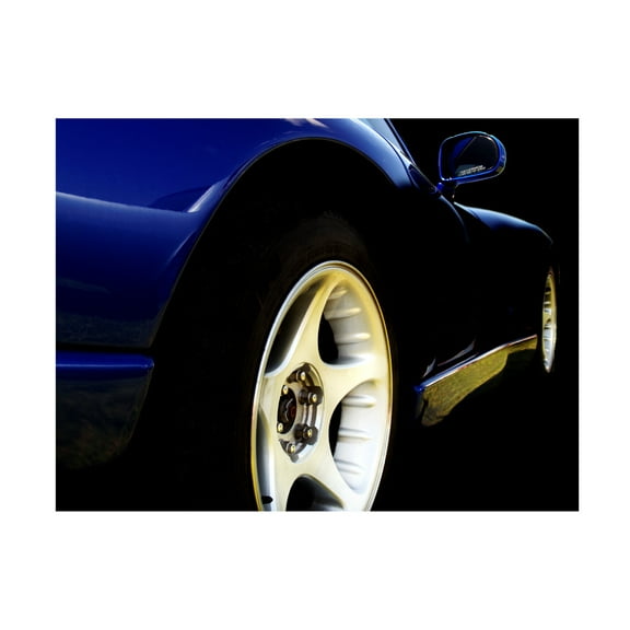 Canvas Wall Art - Clive Branson '97 Viper' Wall Art for Living Room, Bedroom, or Office Décor by Trademark Fine Art - 19 x 14 Inches