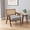 Gray | Linen, variant on TacleeKii Mid-Century Rattan Chair, High Back Accent Armchair, 300lb Capacity, Beige