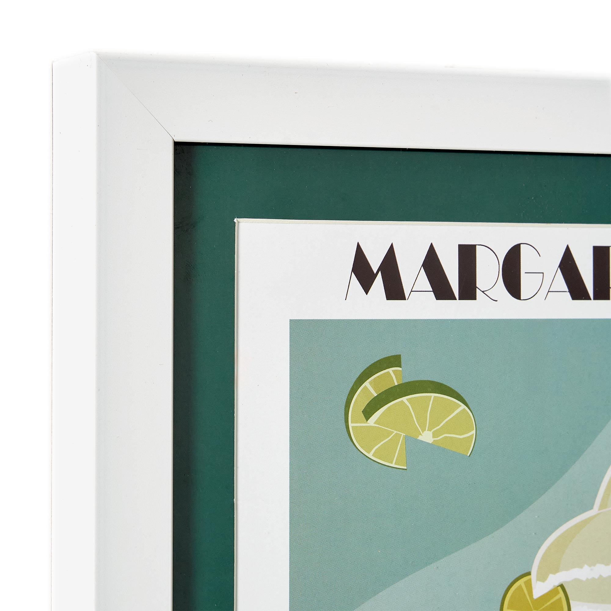 American Art Decor Cocktail Poster Framed 3-Piece 8.5" x 11" Wall Decor Set