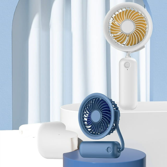 Sentmoon Ventilateur de Voiture avec 6 Pales de Ventilateur, Électrique 2 Vitesses de Refroidissement Circulateur, Multi-Angle Rotation Ventilateur Automatique Rotatif pour Sedan SUV, RV, Bo-at, les Offres de Véhicules Automobiles de la Prime de Dégagement de Jour