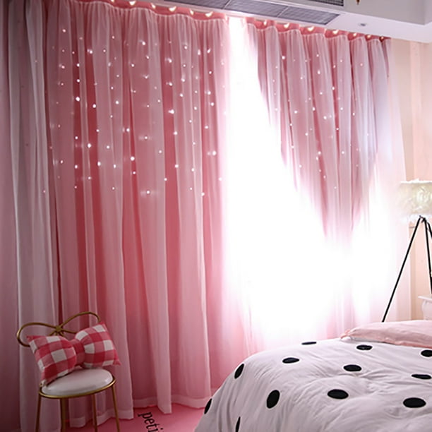 Xihbxyly Cortina Transparente Sky, Estilo Moderno, Suave Gasa, Elegante Filtrado de Luz, Decoración Del Hogar, Ambiente Romántico, Lavable, 200 X 100 Cm