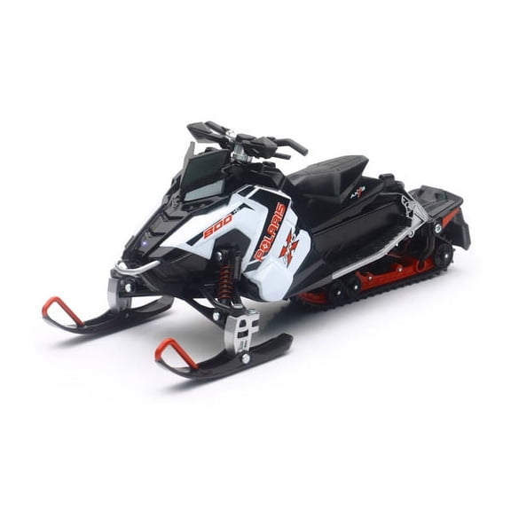 NEWRAY 1/16 POLARIS SWITCHBACKPRO-X 800 SNOWMOBILE (WHITE)