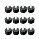 thumbnail image 2 of Paquete de 12 velas LED de té para Halloween | Faroles fantasma de calabaza sin llama con temporizador | Decoraciones seguras a pilas para la mesa y el hogar, 2 of 6